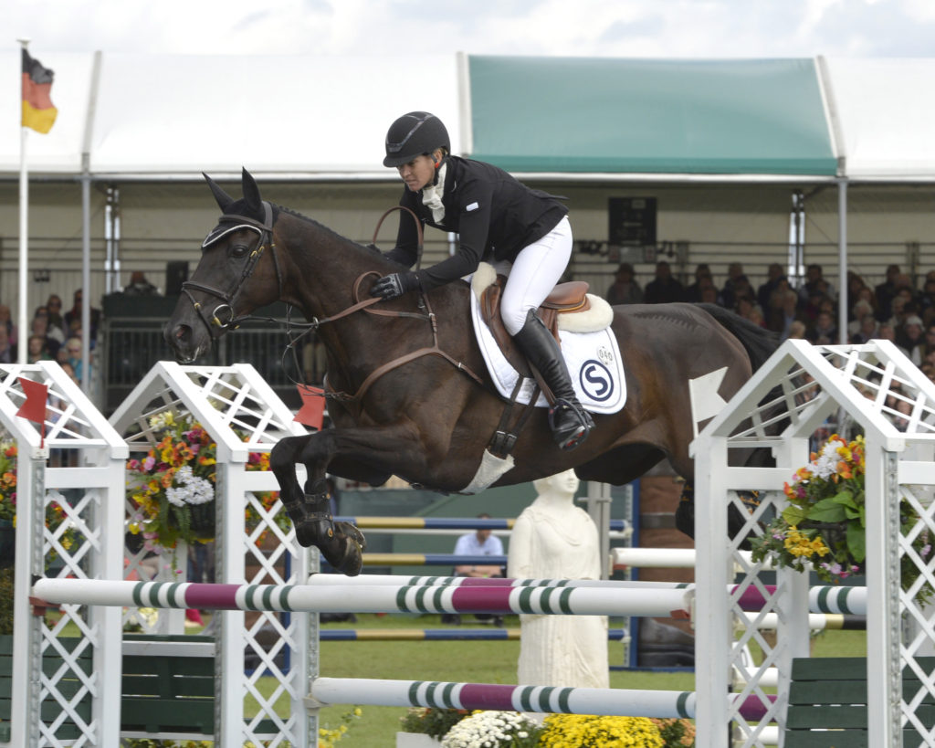 Jonelle rose to third with Classic Moet (Image: FEI/Trevor Meeks)