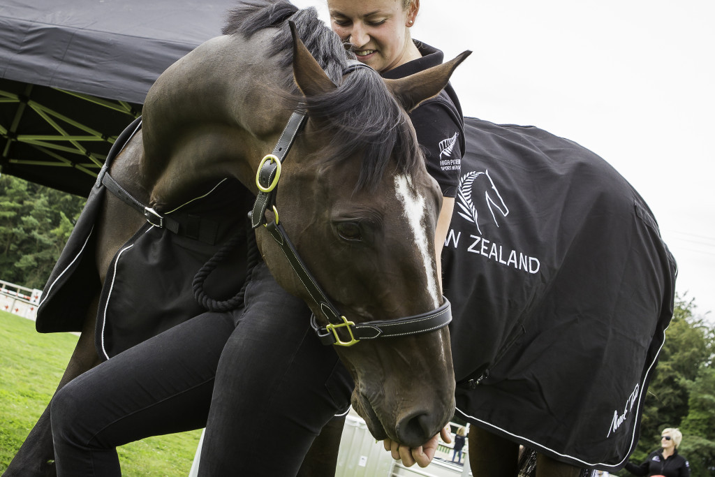 Promise with groom Anke Hoyer; just a big softie! (Image: Libby Law)