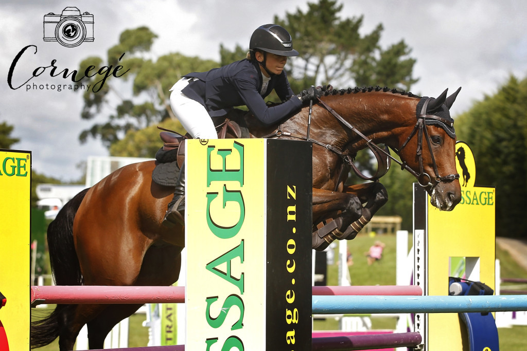 Emily Hayward-Morgan and AP Ninja had another excellent win in the Young Rider (Image: Cornege Photography)