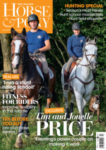 Tim, Jonelle and Tonka Price feature on this month's cover