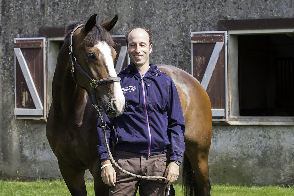 Tim and Wesko at home (image: Libby Law)