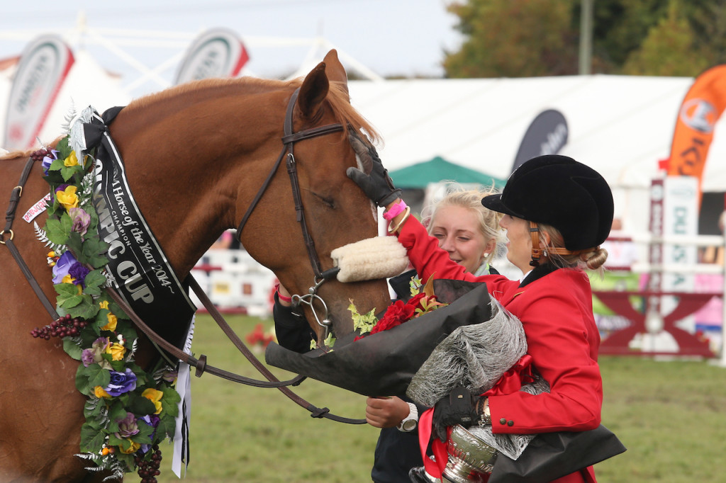 A special moment, after winning the 2014 Olympic Cup (Image: Annie Studholme)