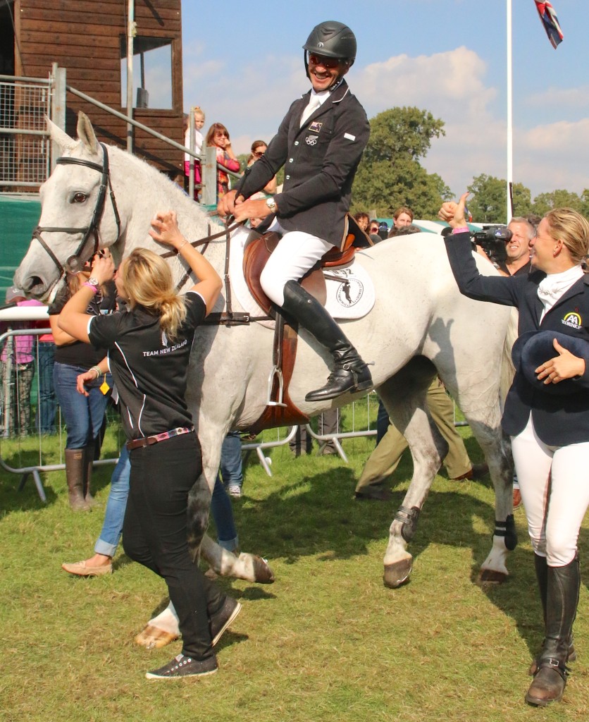 Andrew Nicholson and Avebury emerge victorious at the 2014 Burghley Horse Trials. (Image: Jane Thompson)