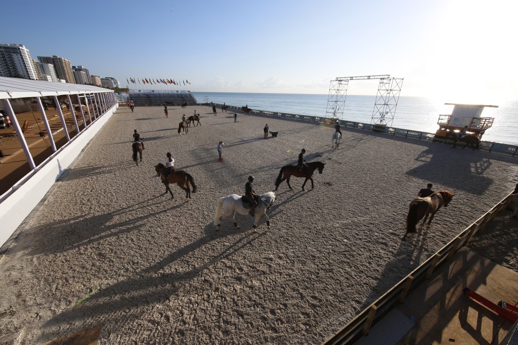 What a venue for the Longines Global Champions Tour. Photo credit Stefano Grasso / LGCT