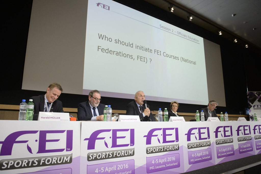 FEI Sports Forum 2016 Panel 2