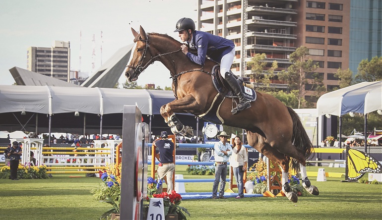 Scott Brash on Hello Forever. Photo: Stefano Grasso / LGCT