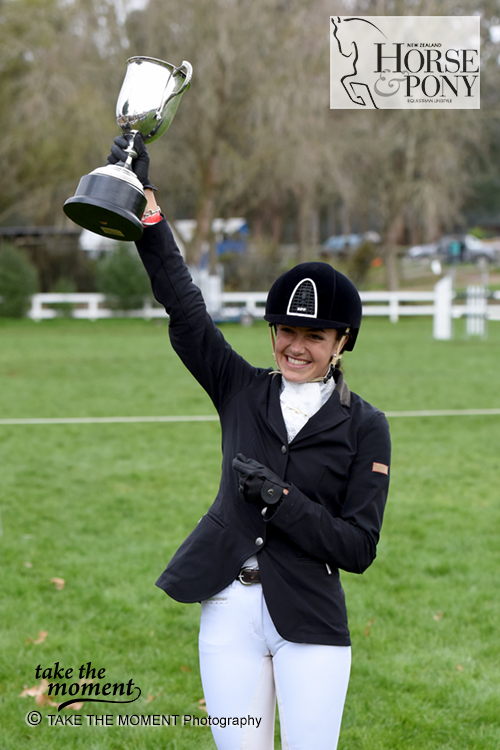 Amanda says she never in her wildest dreams thought she'd be hoisting the Wills Trophy this weekend!