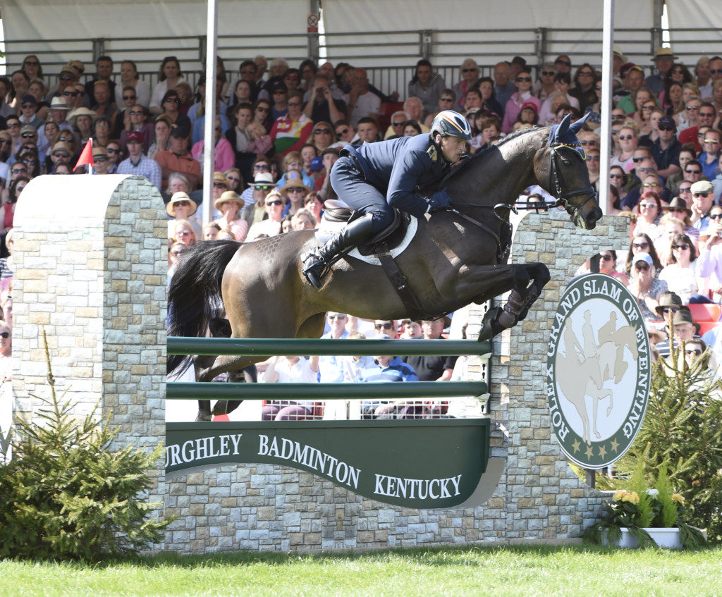 Andreas Ostholt riding So Is Et, on their way to second place. Image credit Rolex / Kit Houghton