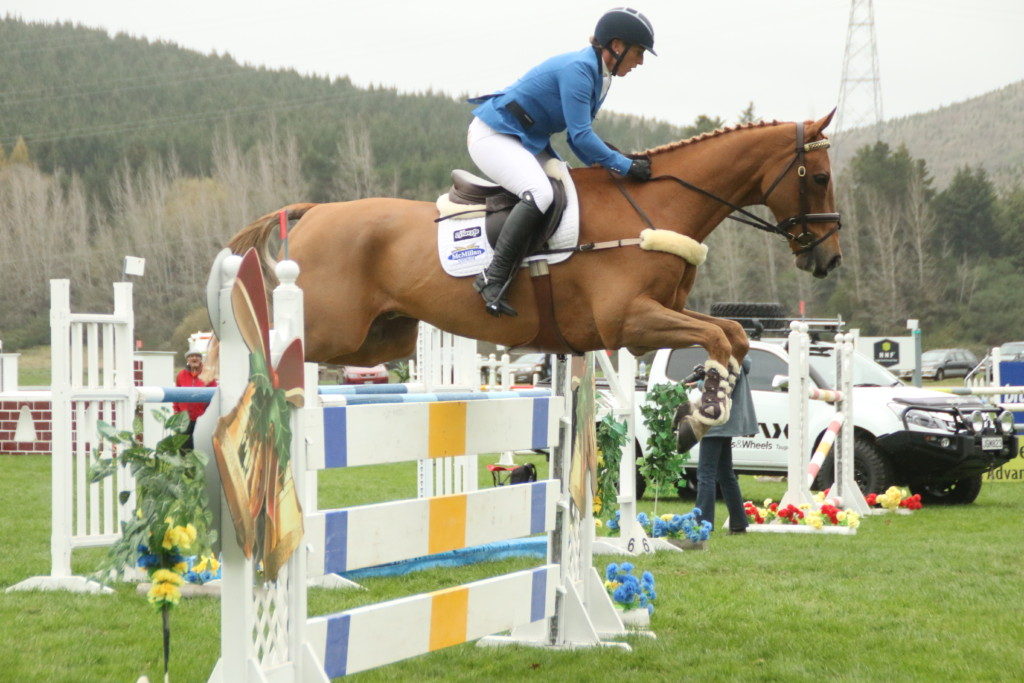 Katharine Van Tuyl and Double J Sunshine jumped clear all weekend