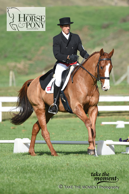 Brent Jury & SE Hedging sitting 2nd in the CCI 2* Championshi