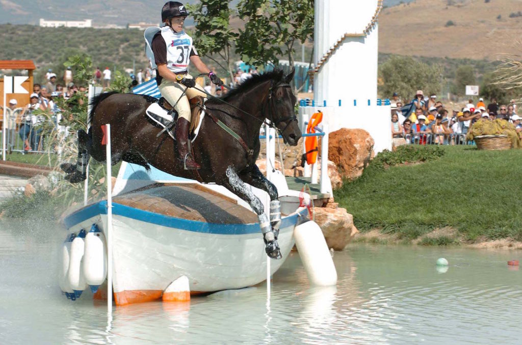 Heelan and Nugget were foot-perfect on cross-country (NZHP Library)