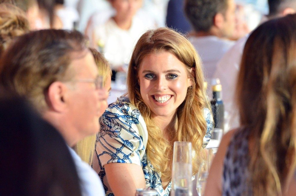 Princess Beatrice enjoying the jumping (Image: Steffano Grasso)