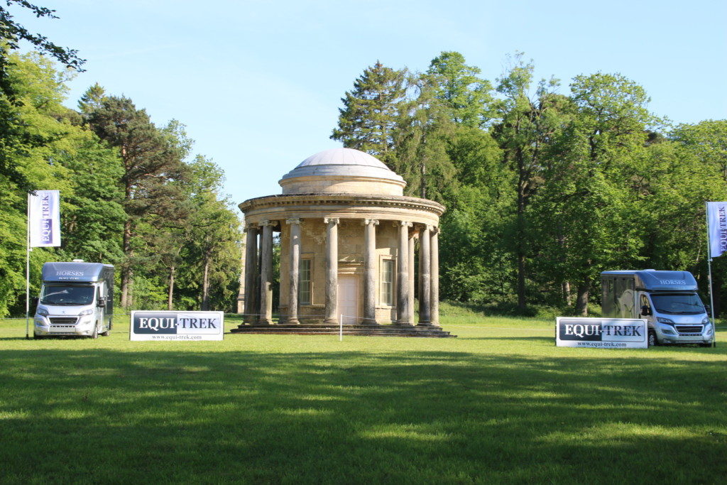 Some of the beautiful architecture on the grounds of Bramham Park