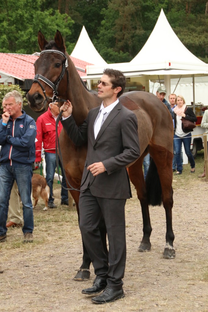 Nadal about to trot up at Luhmuhlen 2015 (Image: Jane Thompson)