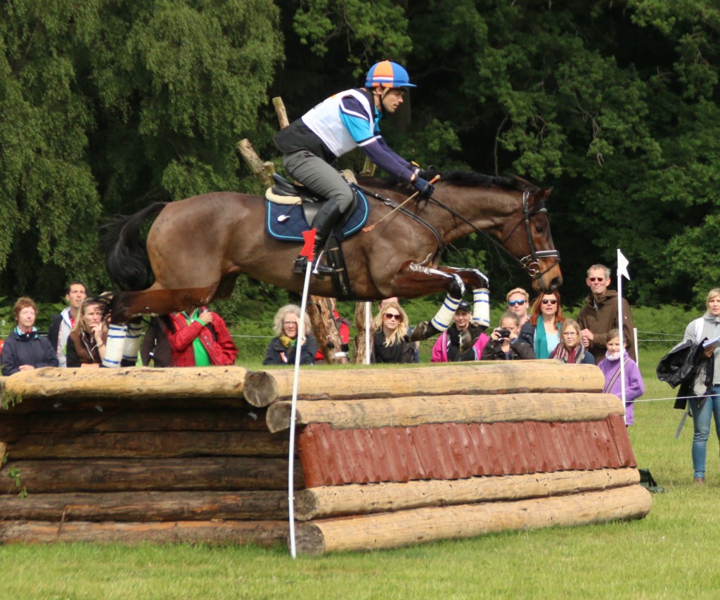 Fraser King competing at the 2015 Luhmuhlen four-star competition (Image: Jane Thompson)