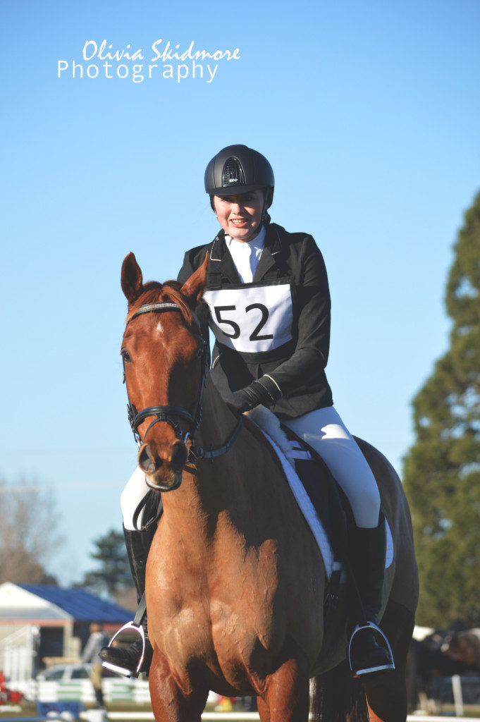 Jess Hobby had My Imagination in the 80cm class. (Image: Olivia Skidmore Photography)