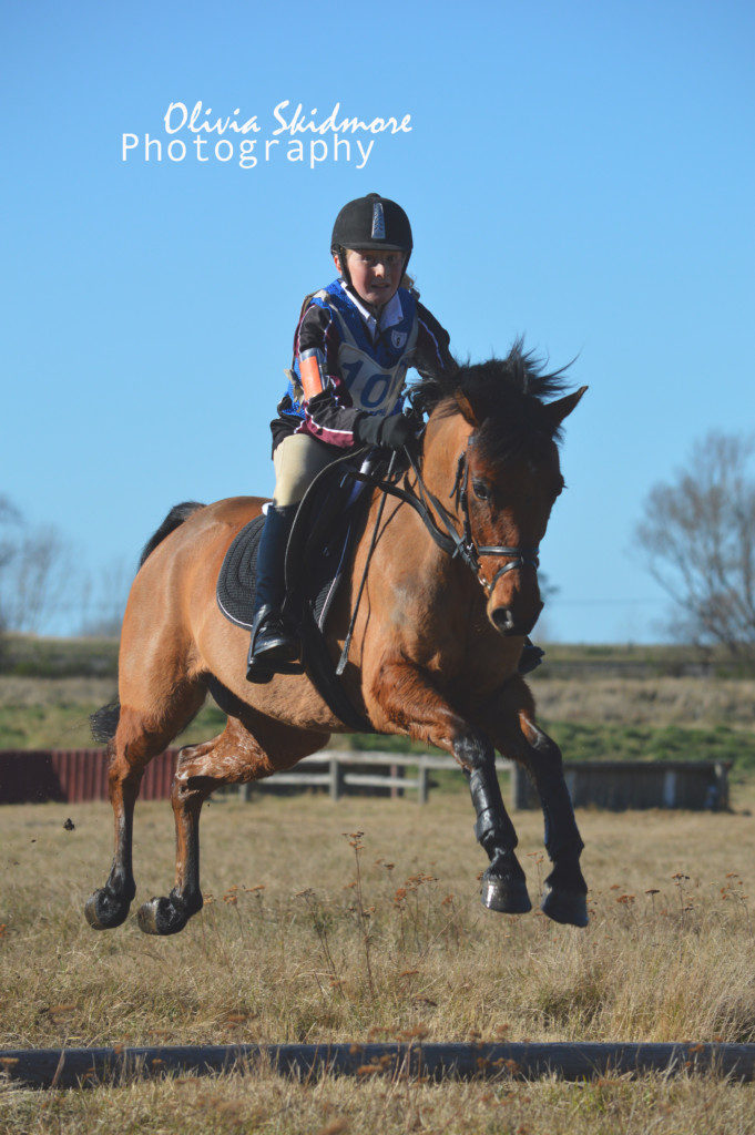 We are not quite sure who this rider is, but lovely position and very cute pony! (Image: Olivia Skidmore Photography)