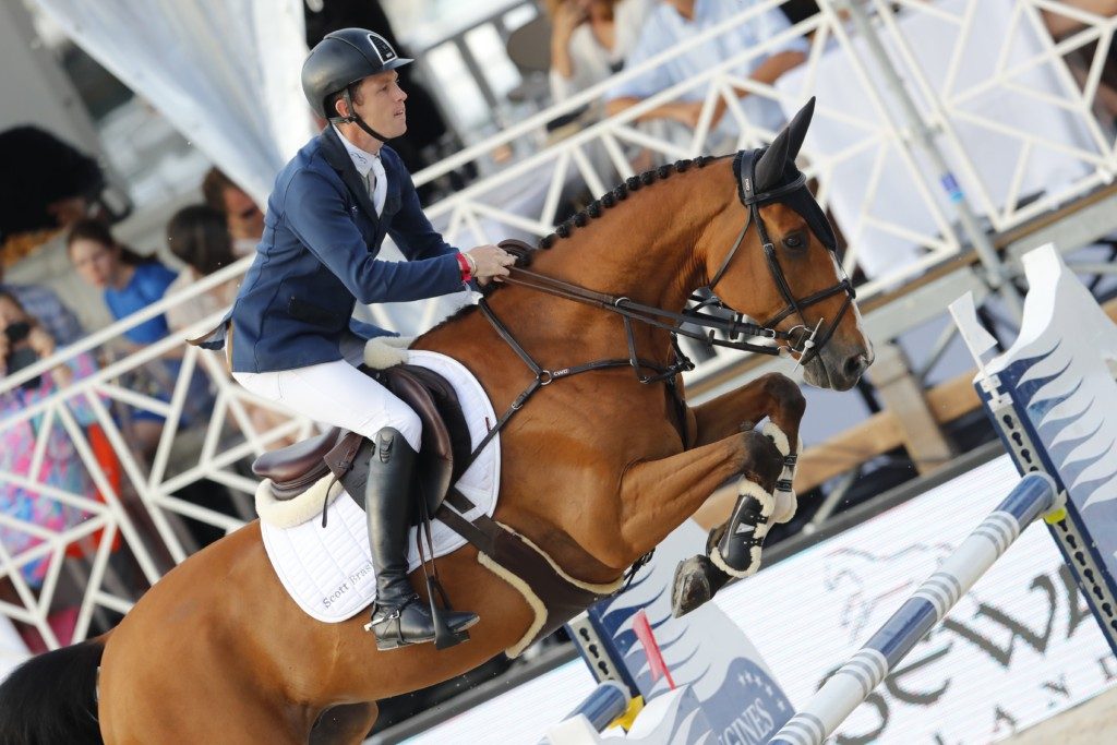 Scott Brash on Hello Guv'Nor (Image: Steffano Grasso)