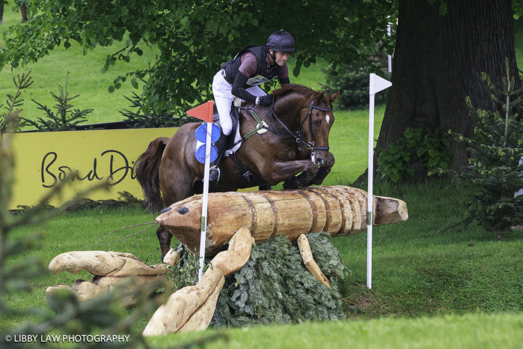 Dan Jocelyn (Dassett Cool Touch, 13th with show jumping still to come in the CCI3* at Bramham. (Image: Libby Law).