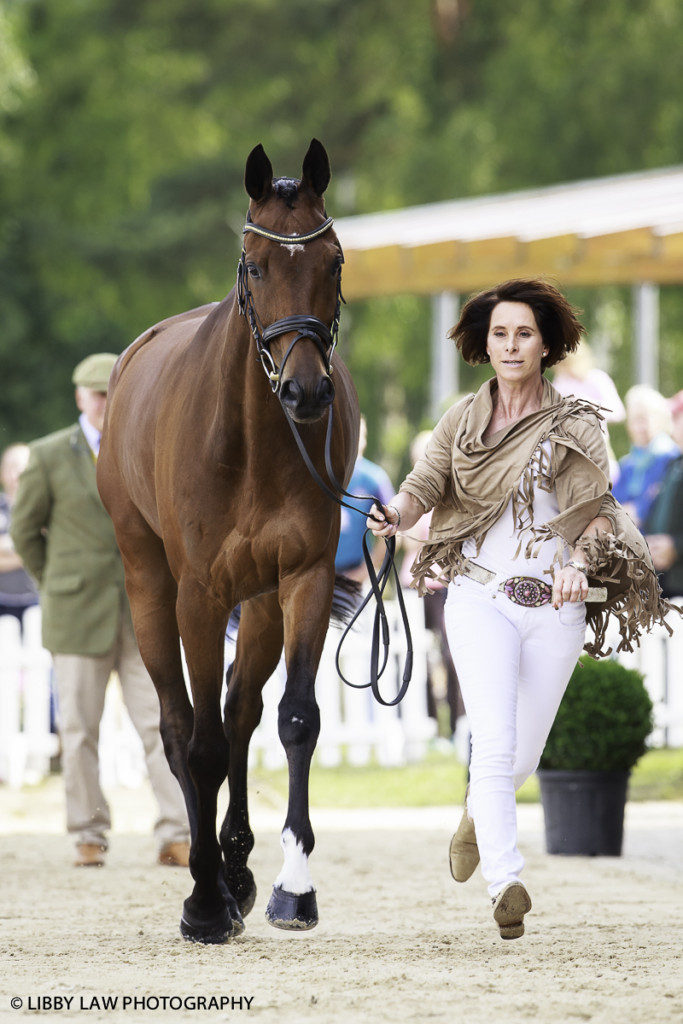 Bettina Hoy with Seigneu Medicott. Love that belt buckle! (Image: Libby Law) 