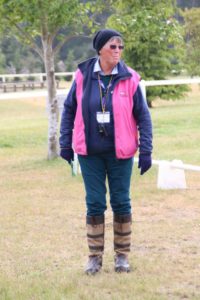 Susan O'Brien volunteers at so many events, where her roles vary from stewarding to secretary. She also holds the volunteer role of ESNZ Head Steward