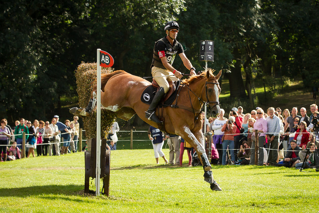 On Nereo at Burghley in 2013 (Image: Libby Law)