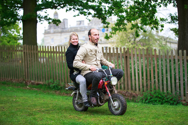 Lesley had a feeling that Tim and Jonelle were made from each other, almost from the start (Image: Libby Law)