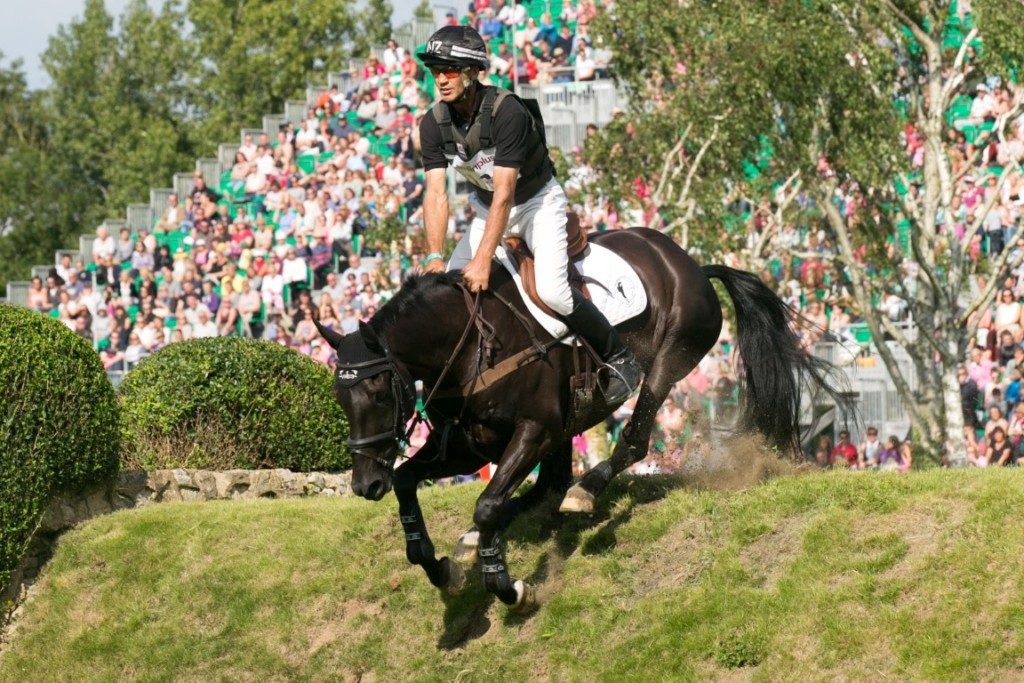 Andrew in winning form at the last Eventers Challenge at Hickstead