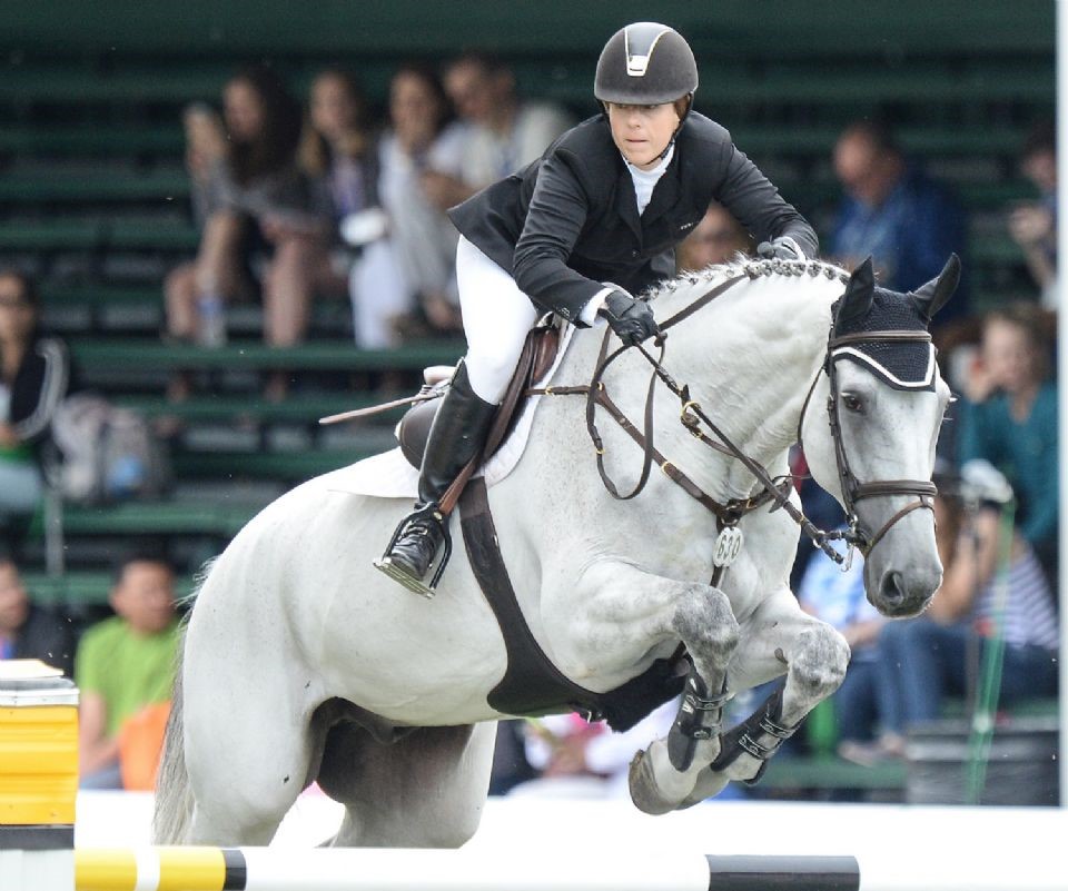 Elizabeth Gingras and Zilversprings (Image: Spruce Meadows Media Services)