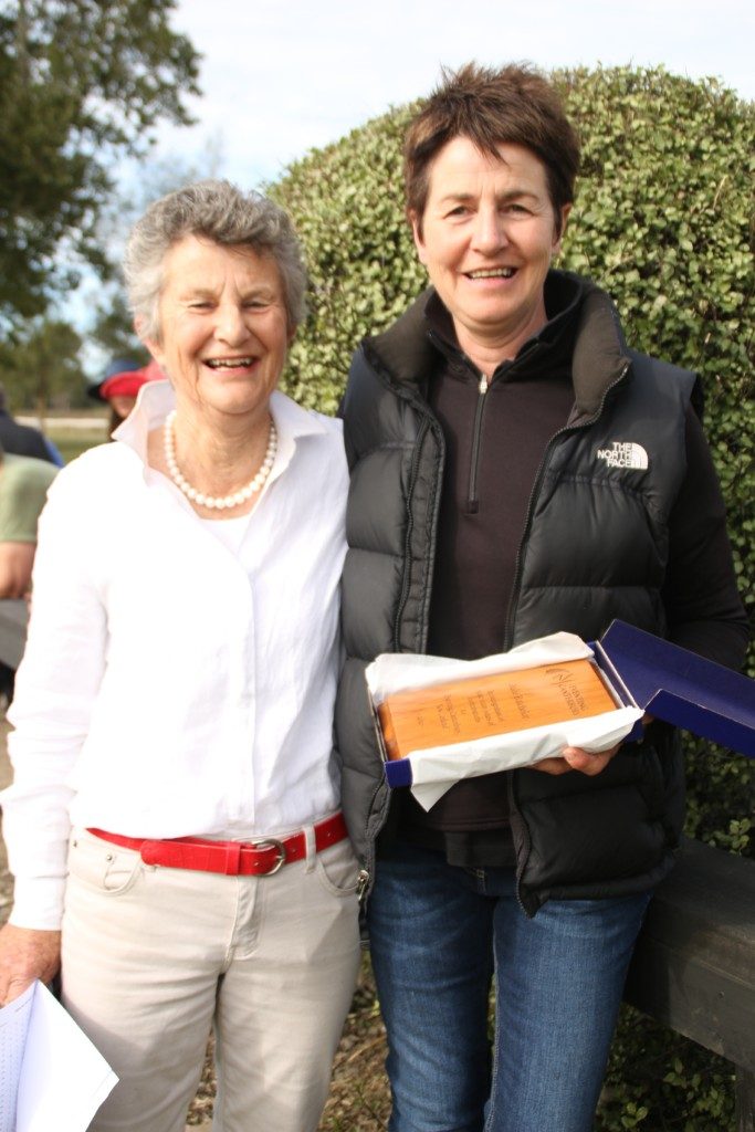 Margs and Julie; two of the many hardworking team at the South Island Three Day Event