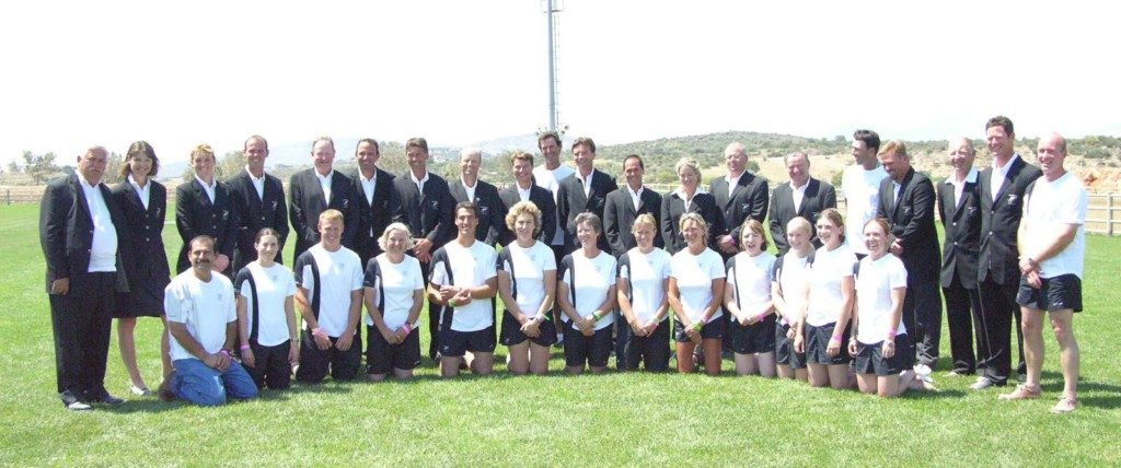 The 2004 NZ Olympic Equestrian Team