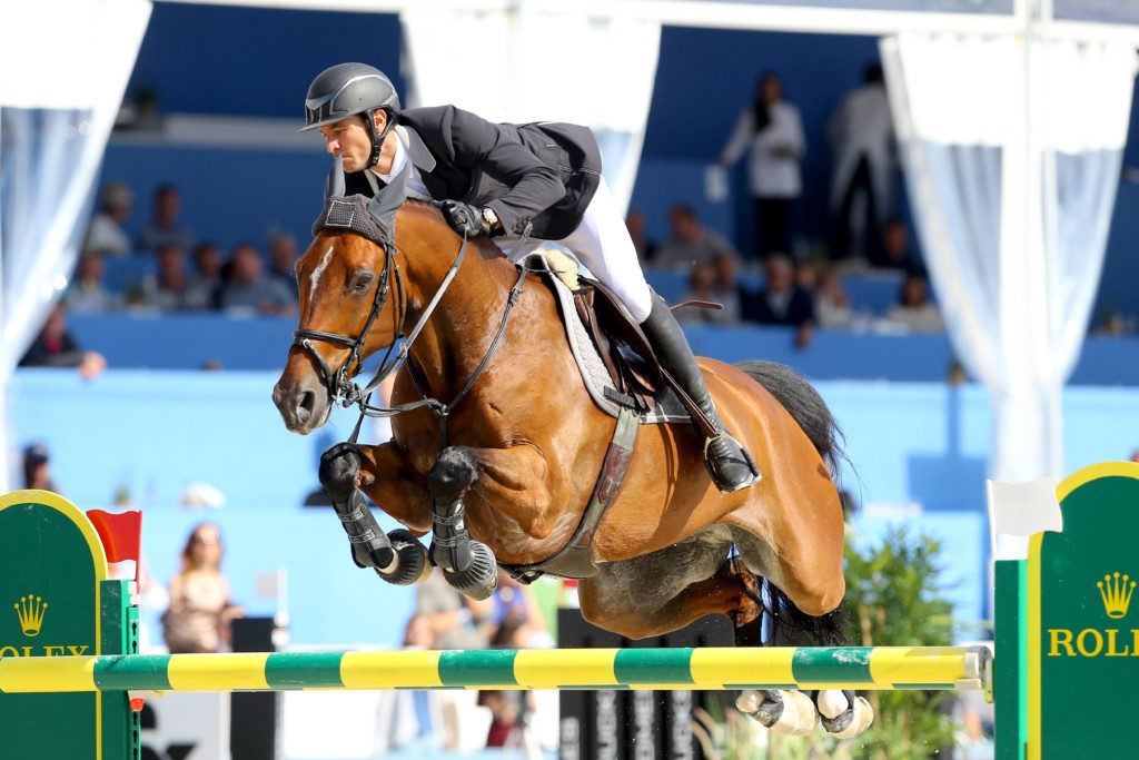 3rd place Steve Guerdat riding Nino des Buissonnets (Image: ©Scoopdyga)