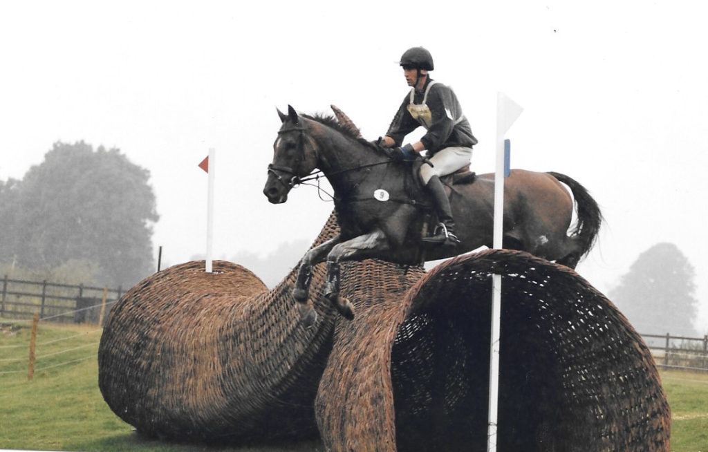 On Hinnegar at Burghley in 1998 (Image: NZHP Library)