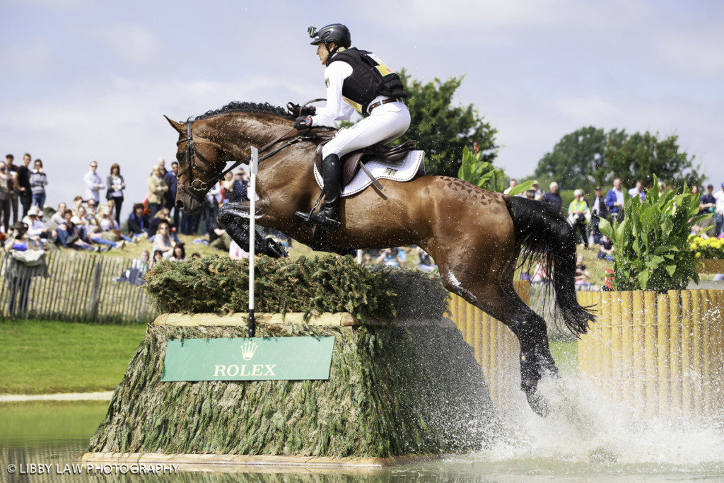 GER-Ingrid Klimke (SAP ESCADA FRH) FINAL-4TH: CICO3* EVENTING CROSS COUNTRY: 2016 GER-CHIO Aachen: Weltfest des Pferdesports (Saturday 16 July) CREDIT: Libby Law COPYRIGHT: LIBBY LAW PHOTOGRAPHY