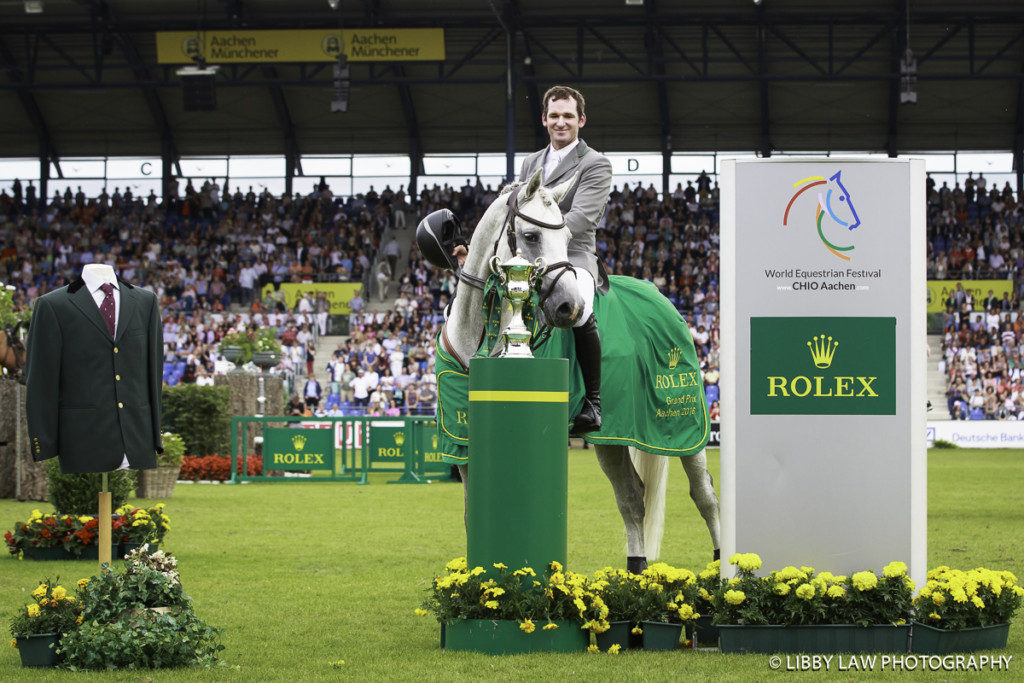 2016 TITLE WINNER: GER-Phillip Weishaupt (LB CONVALL) FINAL-1ST: ROLEX GRAND PRIX: 2016 GER-CHIO Aachen: Weltfest des Pferdesports (Sunday 17 July) CREDIT: Libby Law COPYRIGHT: LIBBY LAW PHOTOGRAPHY