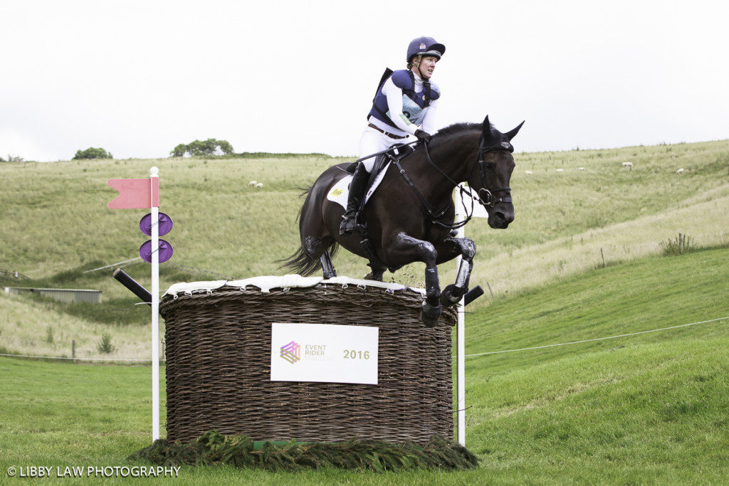 Nicola Wilson on Bulana was send in the CIC3* Class (Image: Libby Law) 