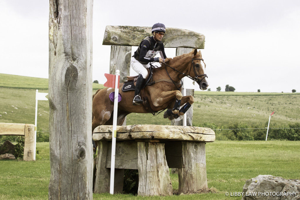 Andrew Nicholson and Nereo look very much at home. (Image: Libby Law) 