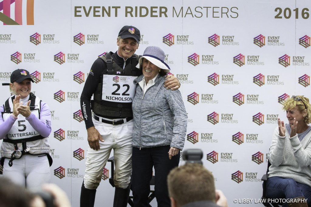 Andrew Nicholson with Nereo's owner, Libby Sellar (Image: Libby Law) 