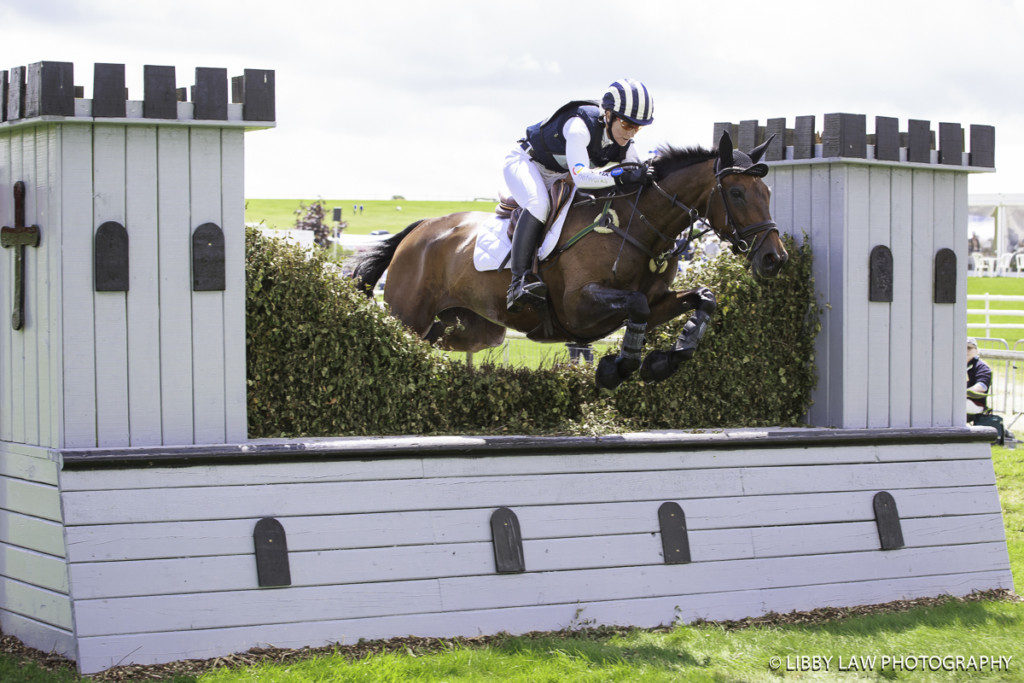 Caroline Powell and Spice Sensation tearing up the cross country (Image: Libby Law) 