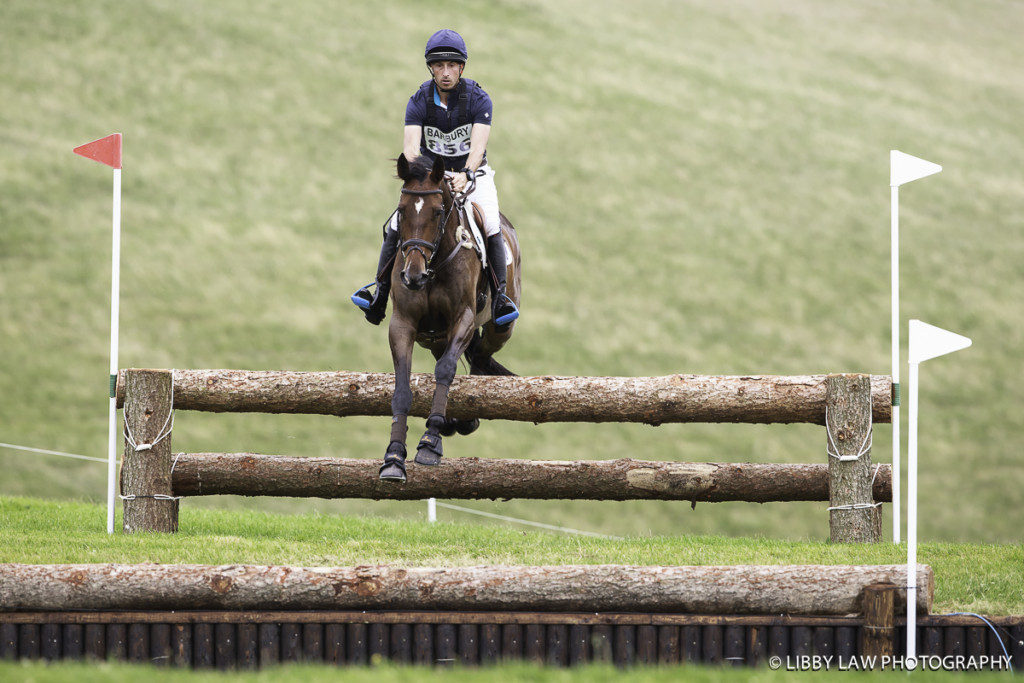 Tim Price on Smooth Emperor finished sixth in their novice class. (Image: Libby Law)