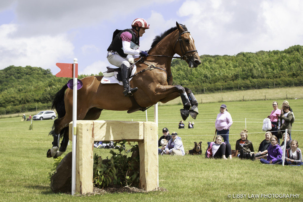 Blyth Tait and Bear Necessity had a good cross country run (Image: Libby Law) 