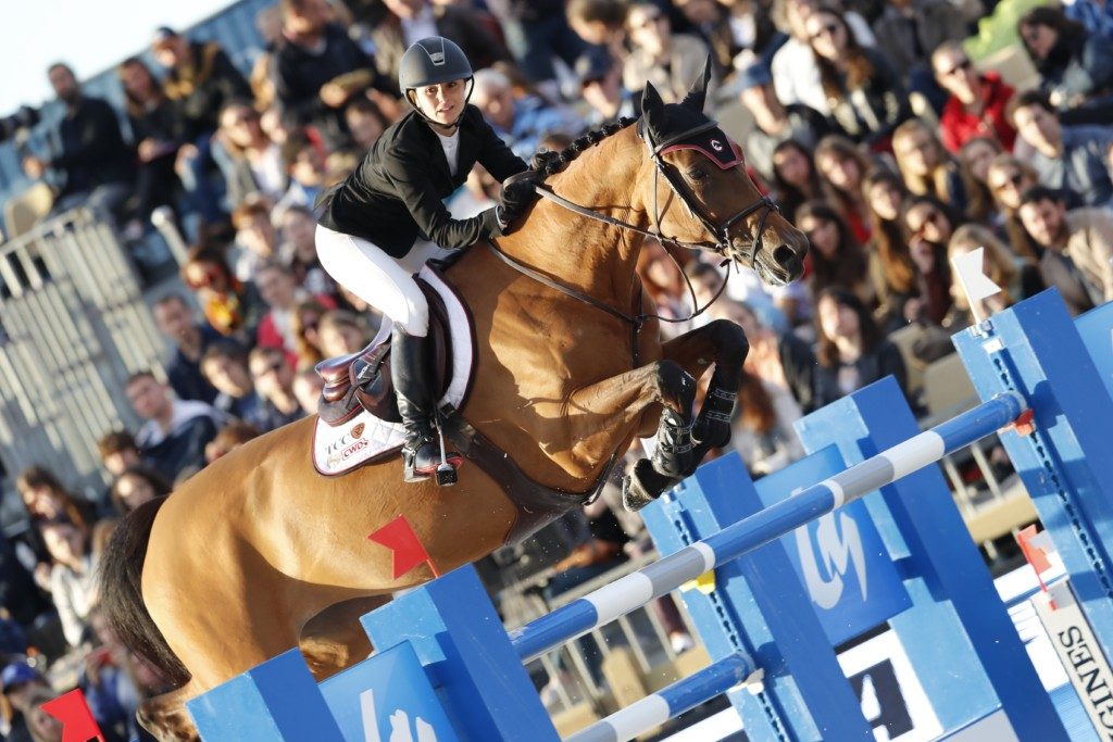 Georgina Bloomberg on Lilli (Image: Stefano Grasso)