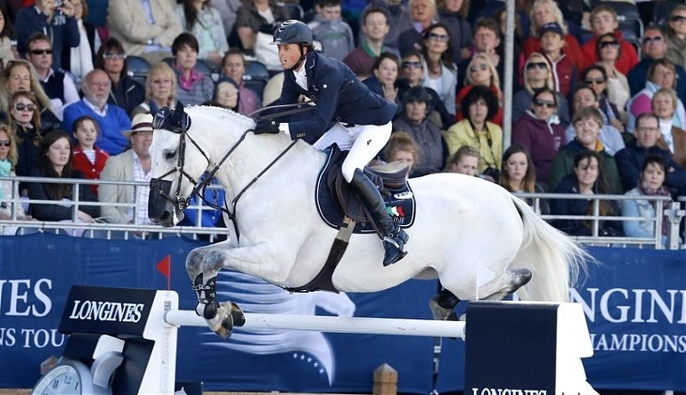 Ben Maher in action