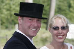 Dressage riders and married couple Anders Dahl (Denmark) and Fiona Bigwood (GBR) will compete against each other