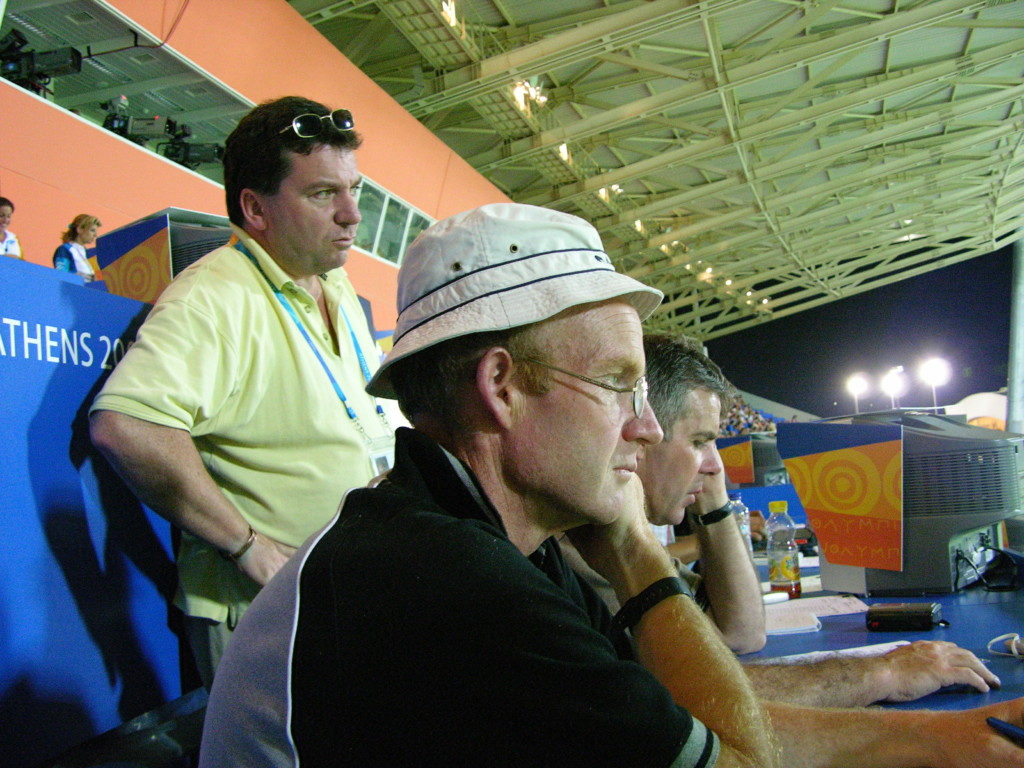 Herald, Fairfax and NZPA journalists at Athens 2004