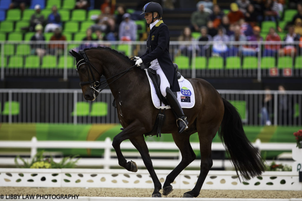 Australia's Mary Hanna and Boogie Woogie 6 were polished performers and scored 69.643% (Image: Libby Law)