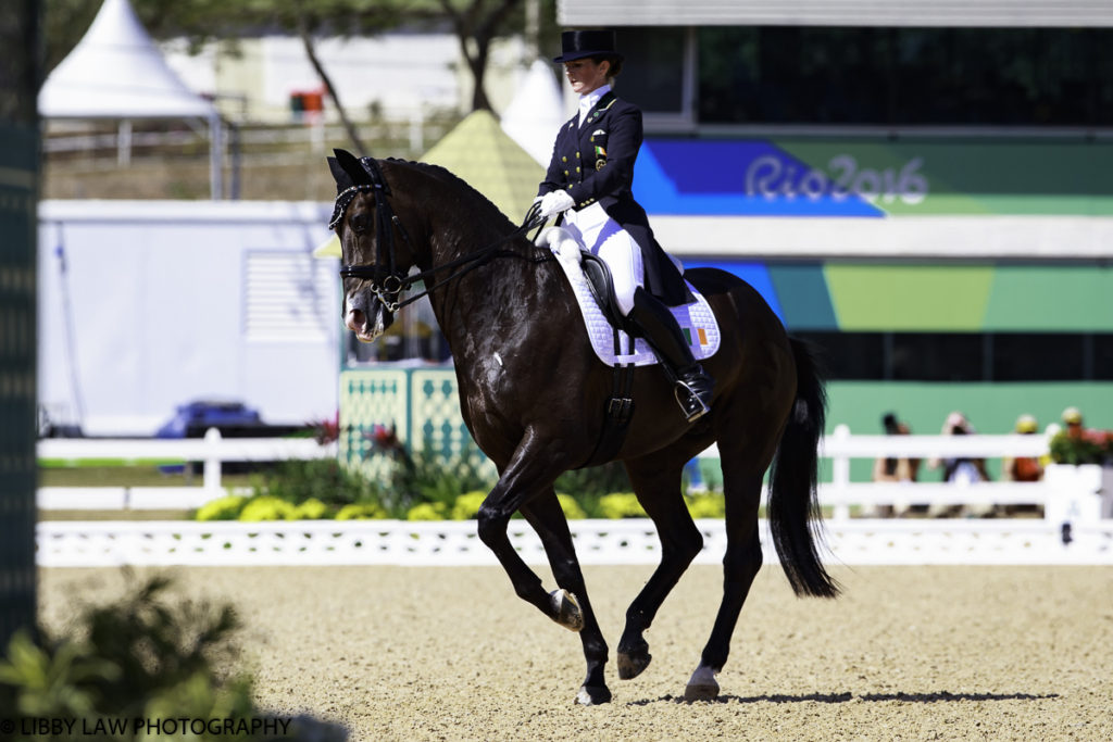 Kristina Broring-Sprehe and Desperados FRH are so elegant, scoring 82.257% to be second (Image: Libby Law)