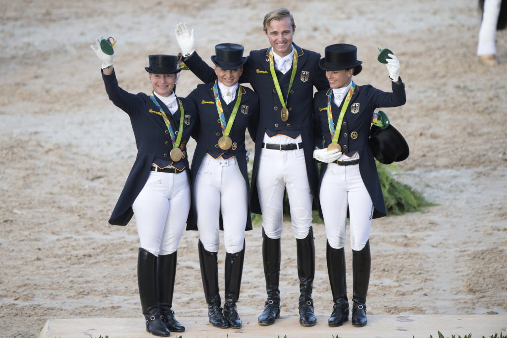 DRESSAGE GRAND PRIX PODIUM TEAM Germany