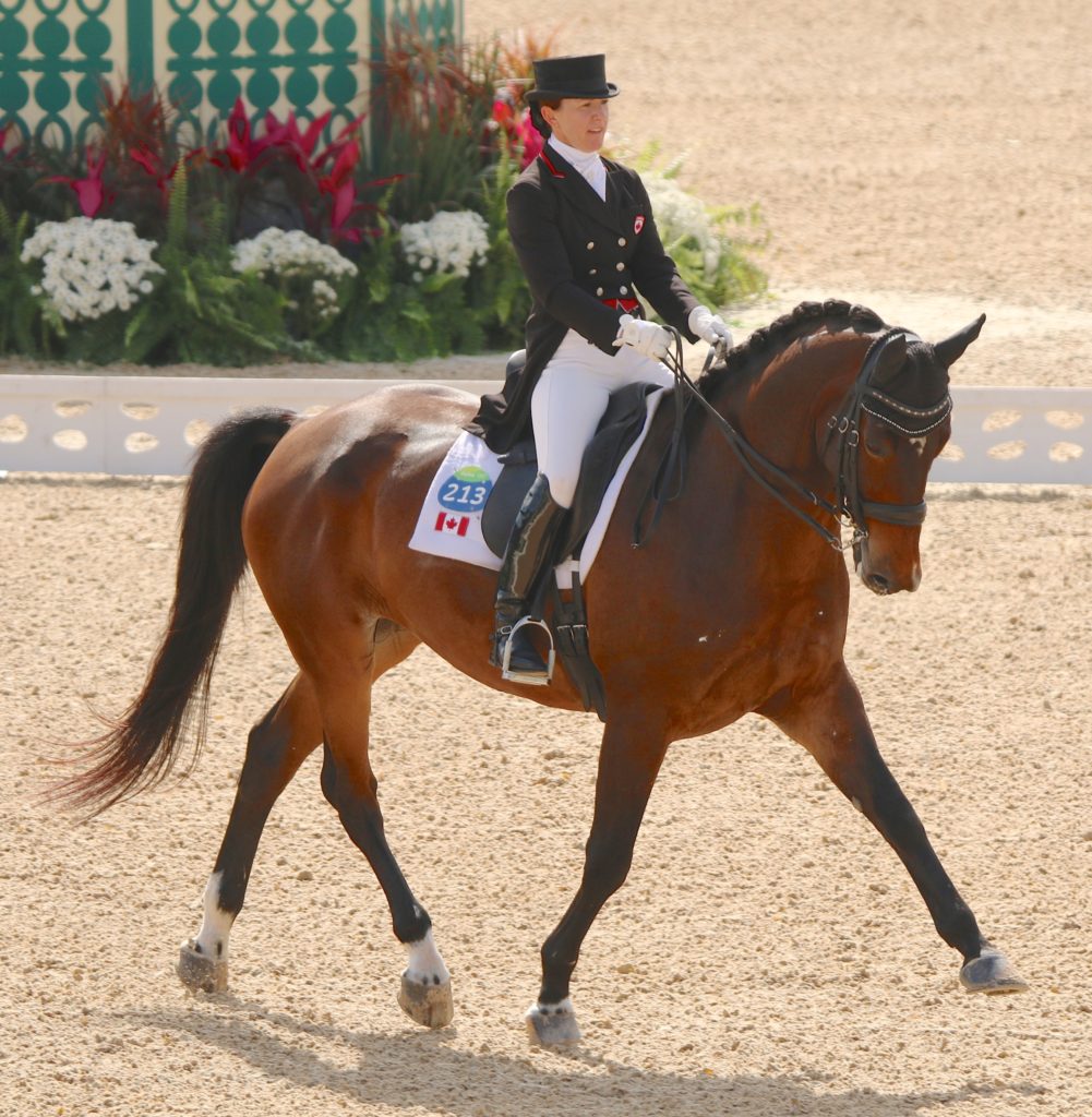 First of the second day was Belinda Trussell on Anton for Canada (Jane Thompson)