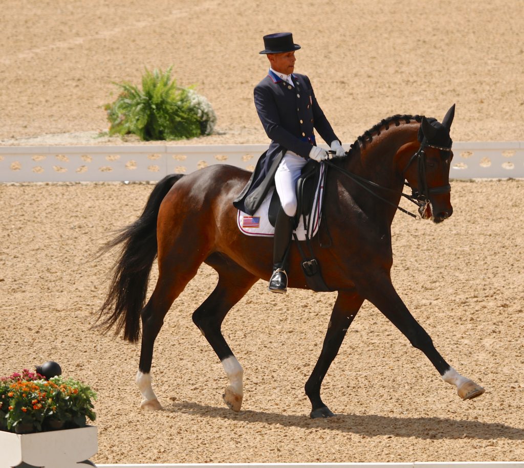 Steffen Peters on Legolas 92 from US (Image: Jane Thompson)